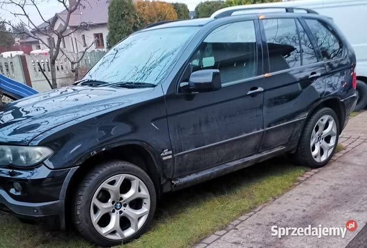 bmw x5 e53 czesci silnik wnetrze karoseria Biała Podlaska