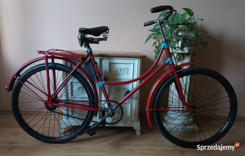 Przedwojenny Zabytkowy Polski Rower Kamiński Konin