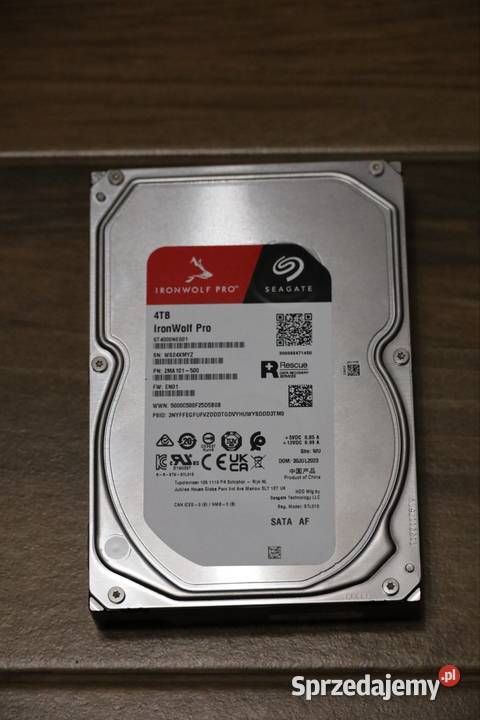 Seagate IronWolf Pro NAS 4TB ST4000NE001 HDD Kuczów