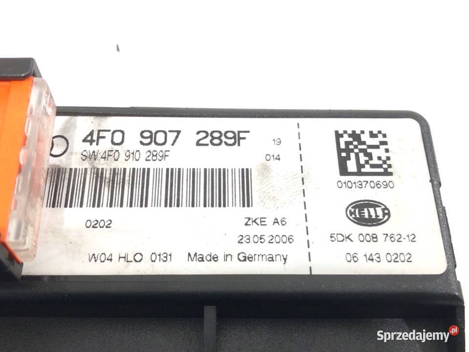 MODUŁ KOMFORTU AUDI A6 C6 4F0907289F Hatchback osobowe
