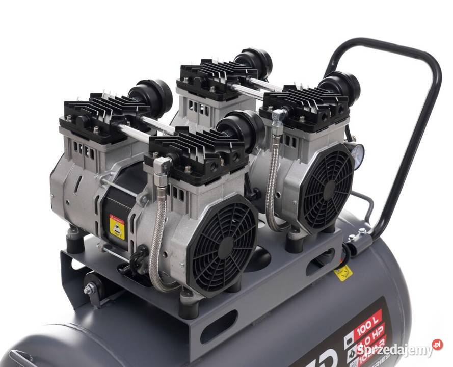 10bar sprężarka bezolejowa 50l 4 tłoki kompresor Nowe sprzedam