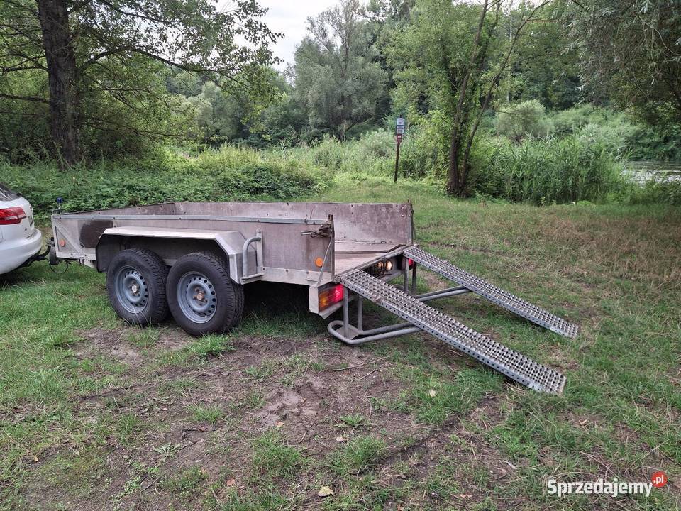 Przyczepa pod minikoparke 2500dmc 3x15m Krosno Odrzańskie