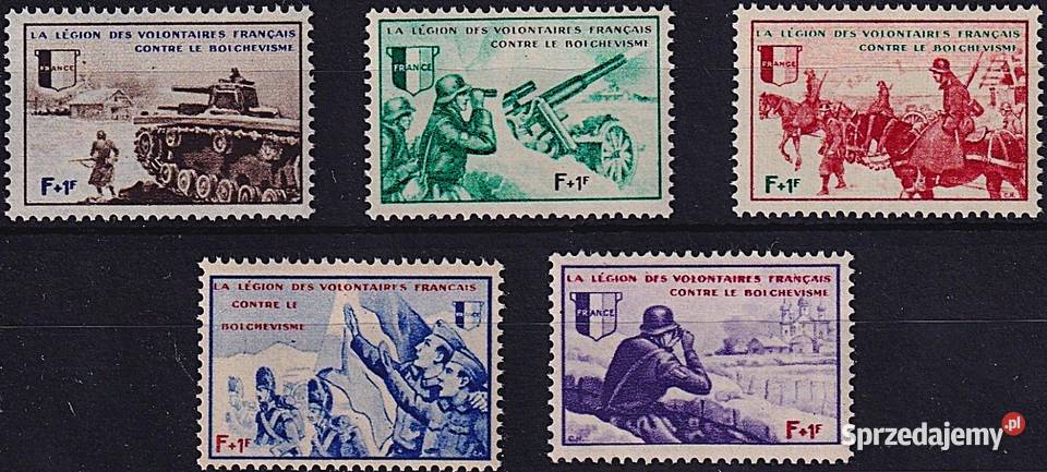 FRANCJA 1942LEGION FRANCUSKI MNH wysyłka Człuchów