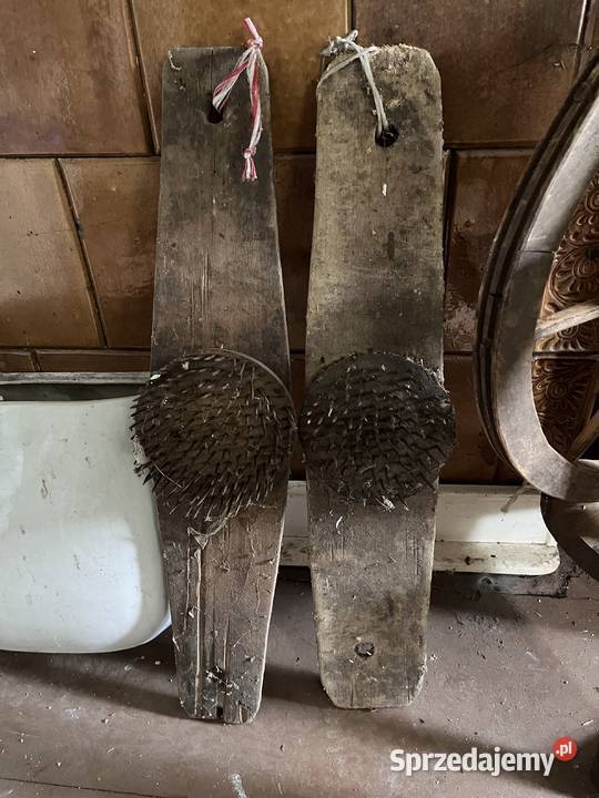 stara zabytkowa maglownica reczna Pozostałe Lipiny Dolne