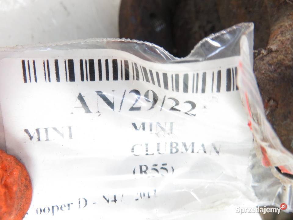 PIASTA PRZEDNIA LEWA MINI MINI CLUBMAN R55 16 D osobowe małopolskie