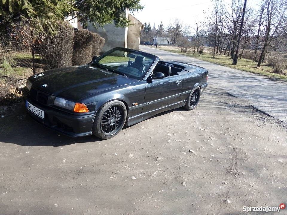Bmw e36 cabrio 28 czarny Nysa
