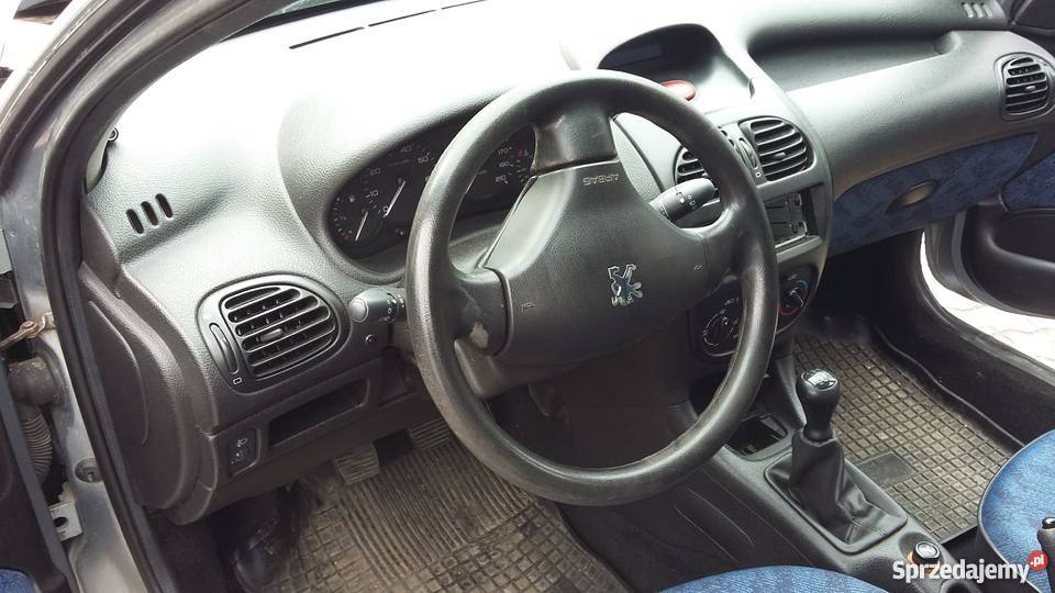 Uszkodzony Peugeot 206 Łódź