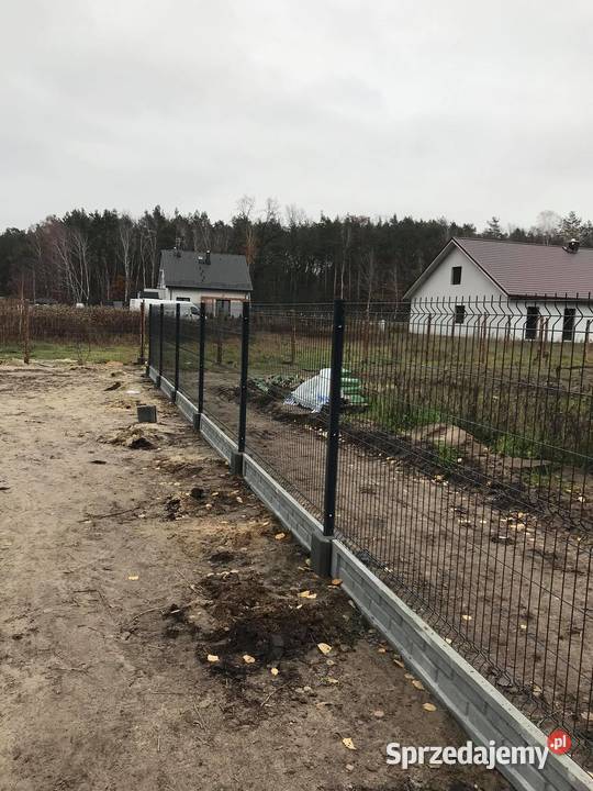 Kompletne ogrodzenie panelowe133 H25 Legionowo