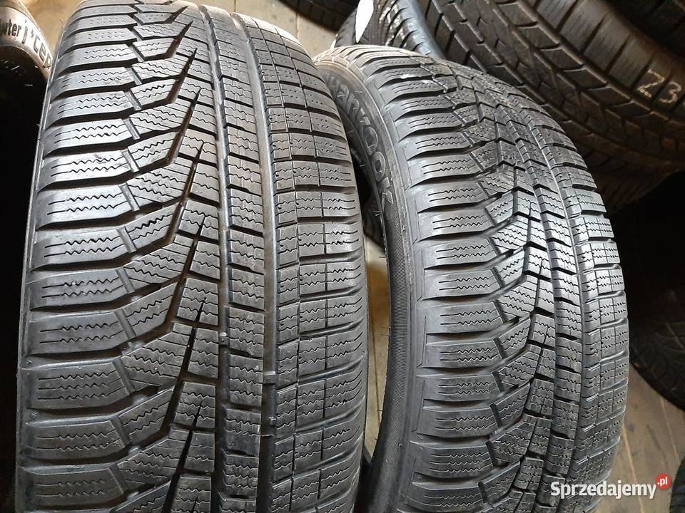 4x Opona UŻYWANA ZIMOWA 20555R17 HANKOOK 119 Zaścianki