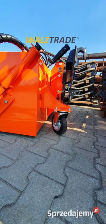 Zamiatarka hydrauliczna z koszem ciągnik TUZ nieuszkodzony Konopnica