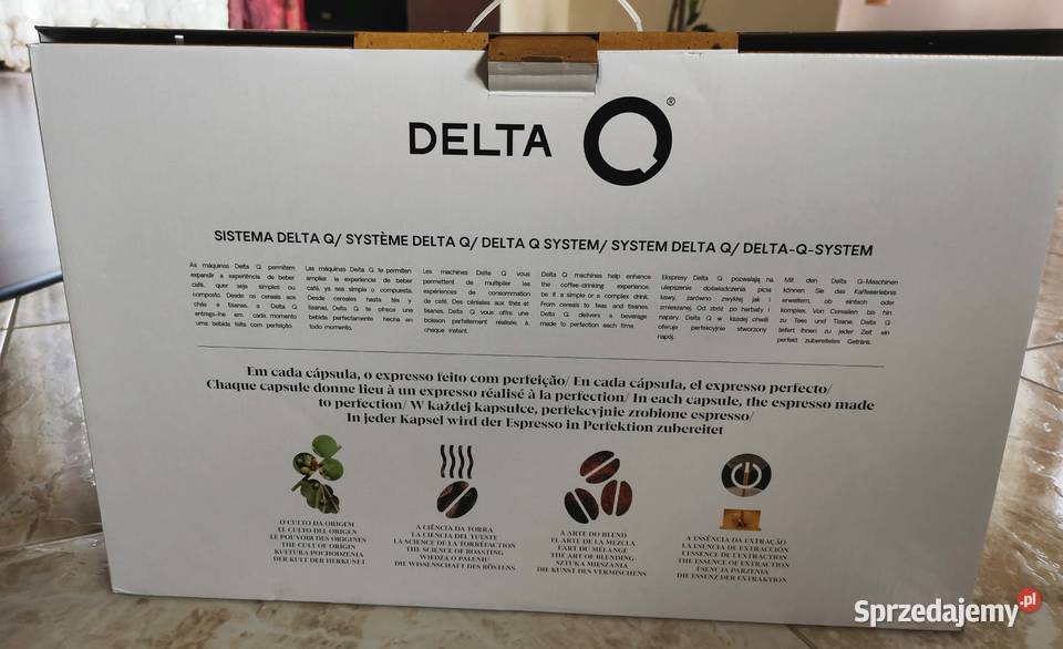 Ekspres do kawy Delta Q MiniMilkqool AGD drobne Lędziny