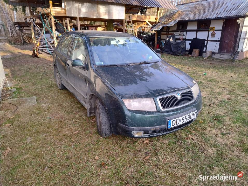 Fabia Fresh 14 benzyna 2002 hak bagażnik Chwaszczyno