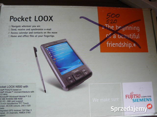 Pocket Loox Fujitsu Siemens 2 sztuki podkarpackie Rzeszów