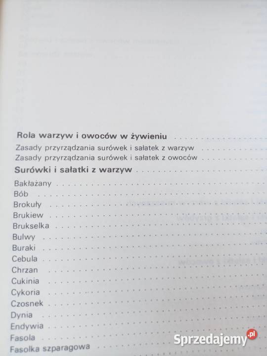 Surówki i sałatki książki Warszawa księgarnia