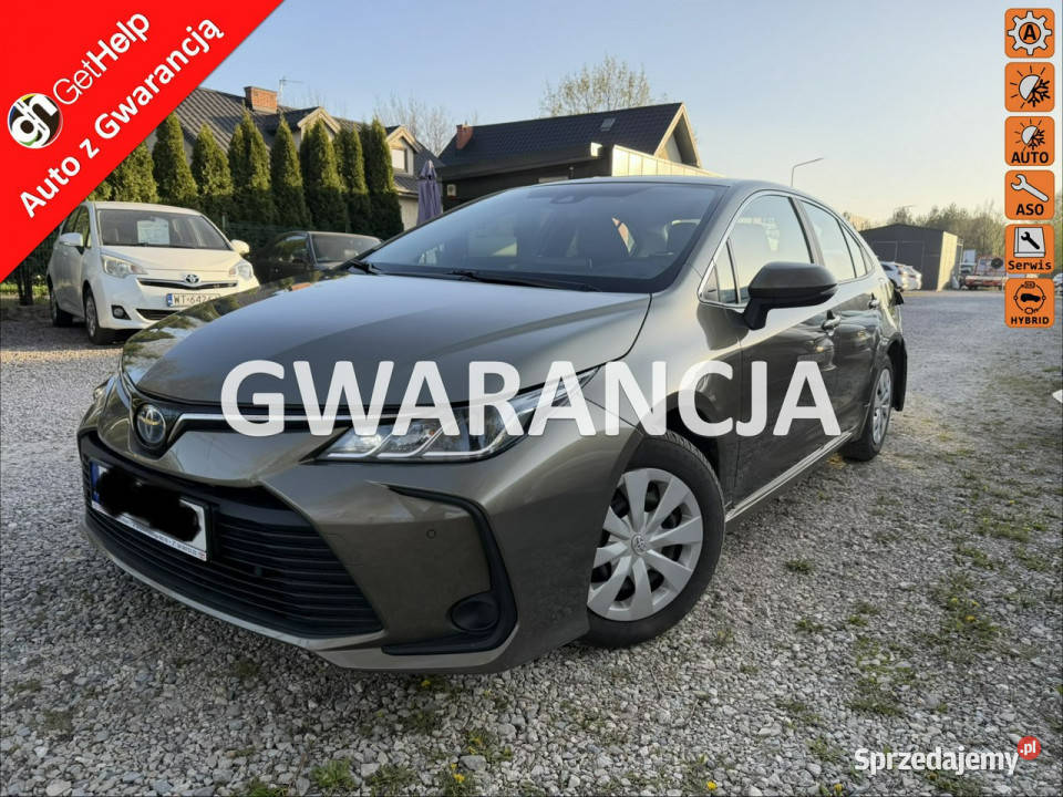 Toyota Corolla 18 HSD Vat 23 Lekko uszkodzony czujnik parkowania Otwock Mały