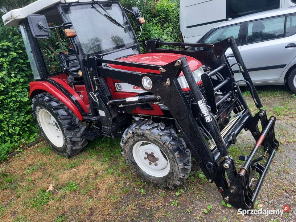 Ciągnik Rolniczy KNEGT 404 CG2 z Napędem 4x4 i podkarpackie Zarszyn