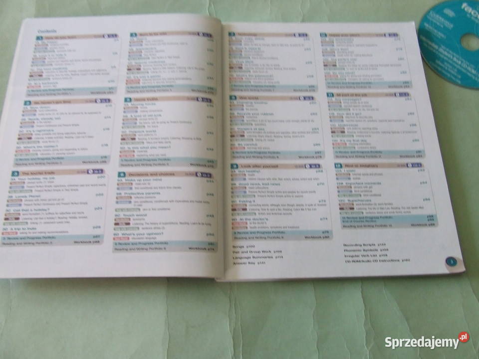 face 2face Intermediate B1 to B2 CD Tims Redston Książki do nauki języka obcego dolnośląskie Oborniki Śląskie