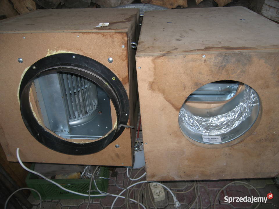 Dwa wentylatory Wentylatory Szczecin