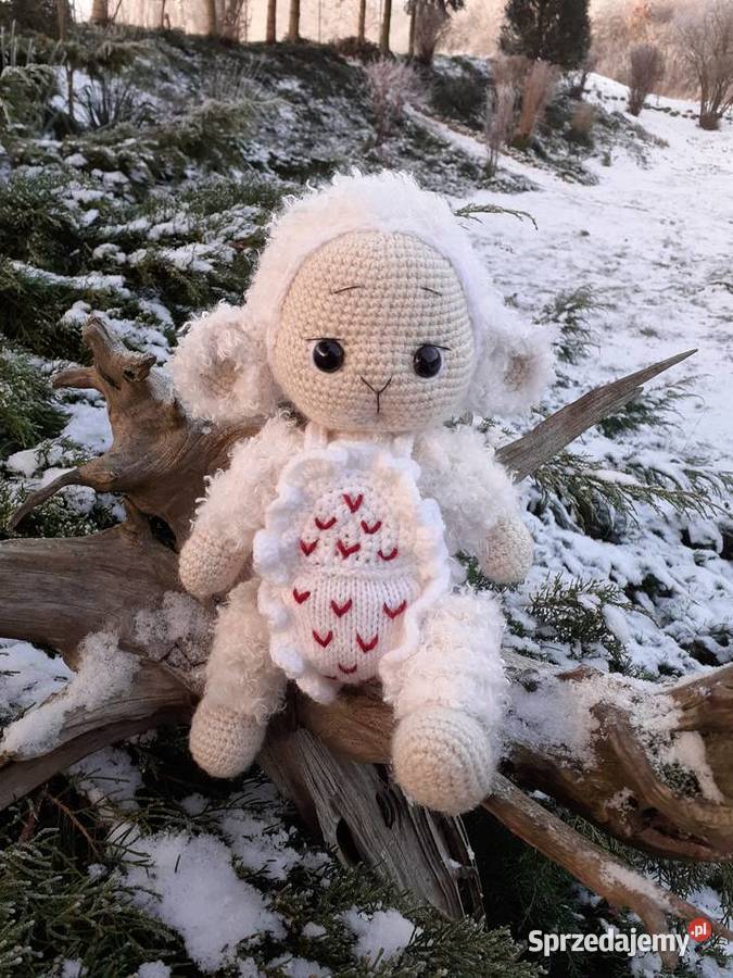 Owca owieczka na szydełku Nakło nad Notecią