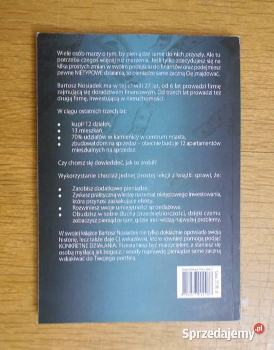 Bartosz Nosiadek Zarabianie prawdziwych Parczew sprzedam