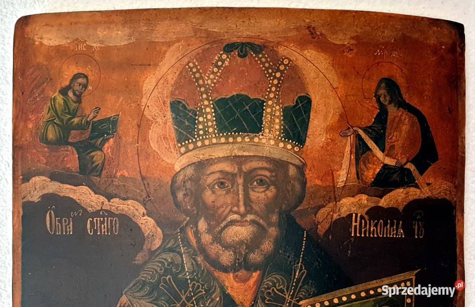 Ikona Święty Mikołaj z Miry Cudotwórca 0371