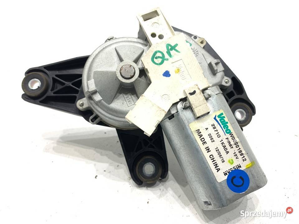 SILNIK WYCIERACZEK TYŁ NISSAN JUKE F15 000018912 Silniki wycieraczek