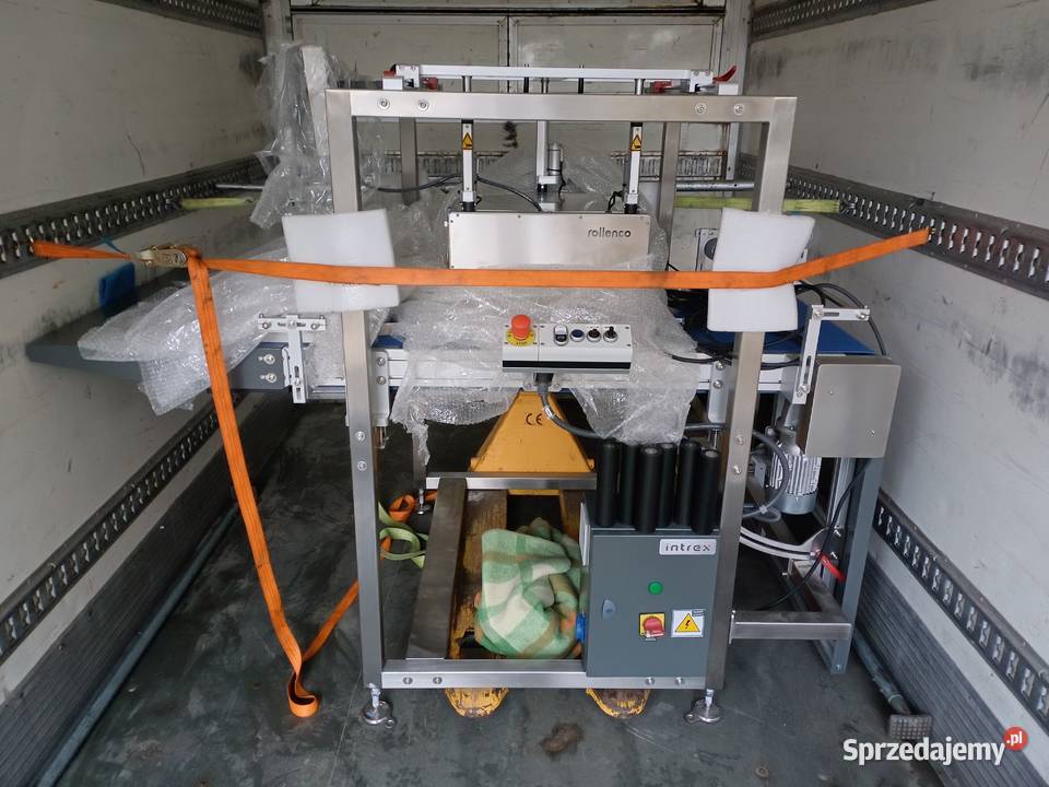 Przewóz palet towarów i maszyn Buk i auto z