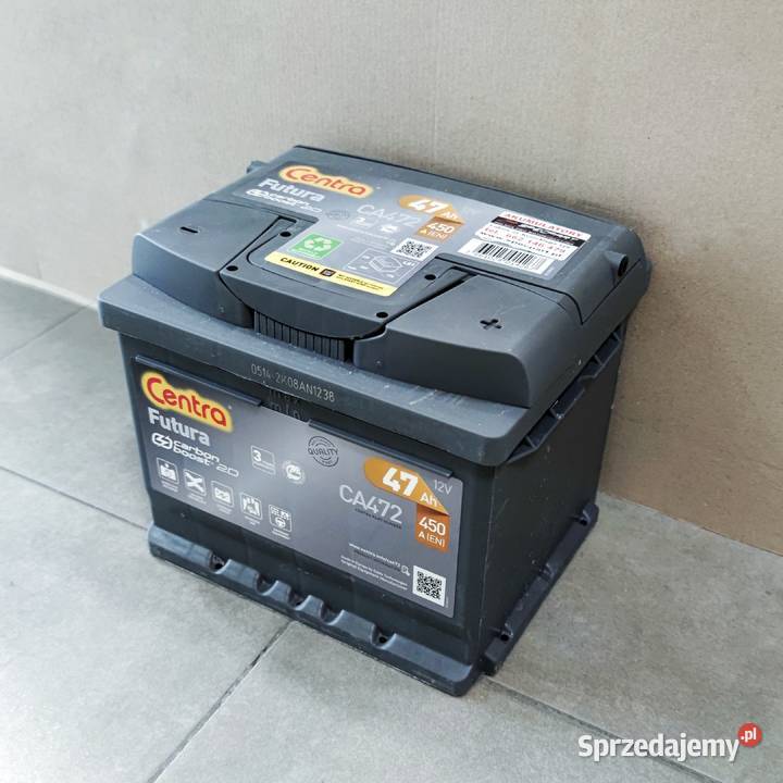 Akumulator Centra FUTURA 47Ah 450A EN PRAWY PLUS łódzkie Łódź