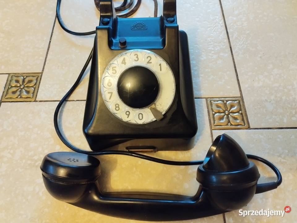 Telefon z PRL u lata 60te Dobczyce