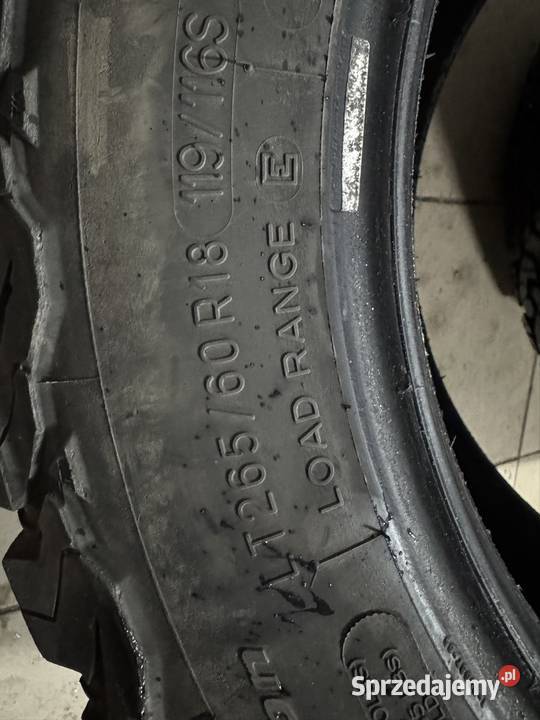 Opony BF Goodrich All Terrain AT KO2 26560 R18 60