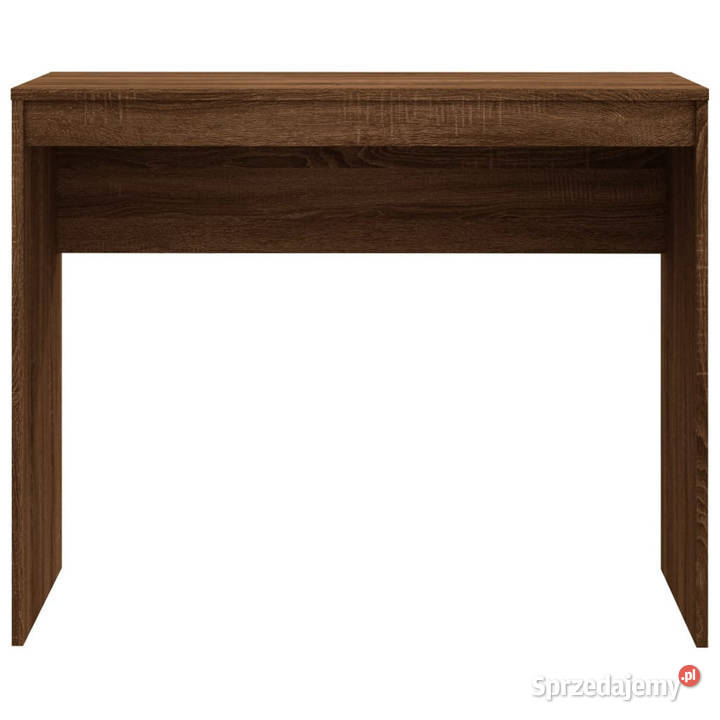 Biurko brązowy dąb 90x40x72 materiał Pozostałe Warszawa