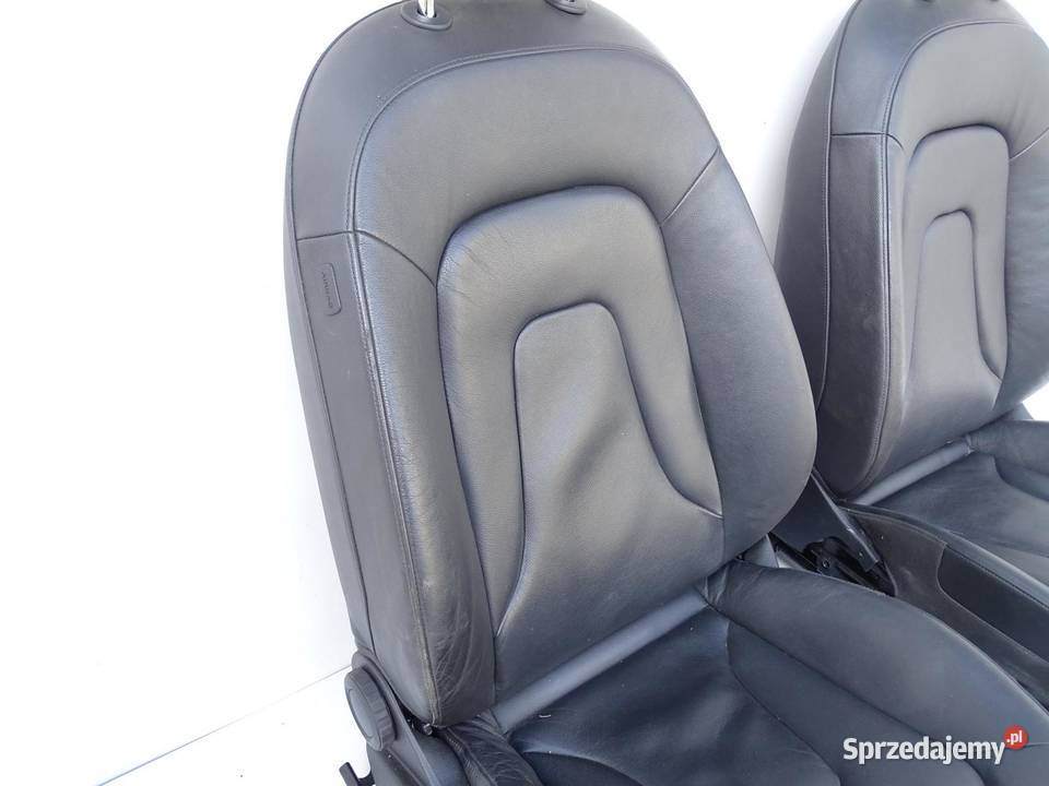 FOTELE FOTEL KANAPA KOMPLET SKÓRA CZARNE AUDI A4 małopolskie