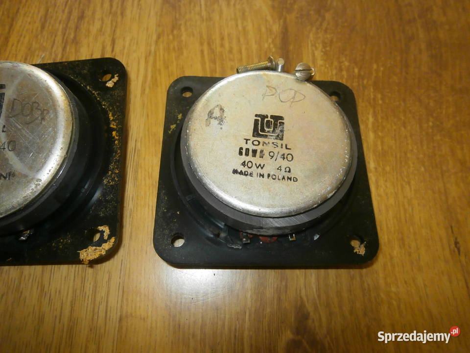 Głośniki GDWK 940 4ohm Tonsil do regeneracji 2 Łódź