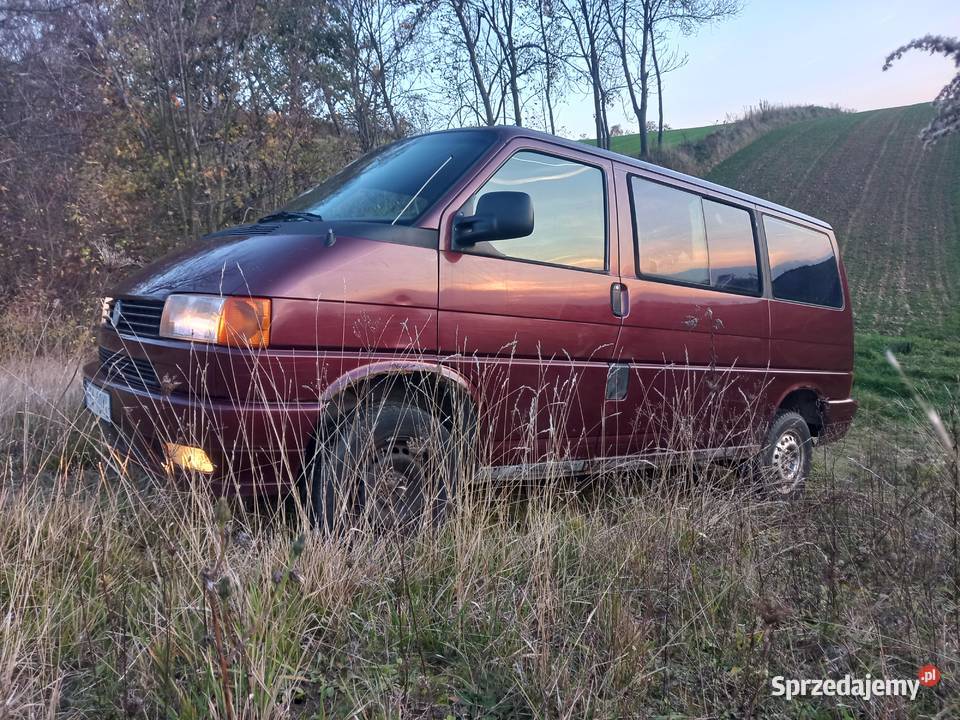 Vw t4 syncro 25 benzyna z gazem klimatyzacja Miechów