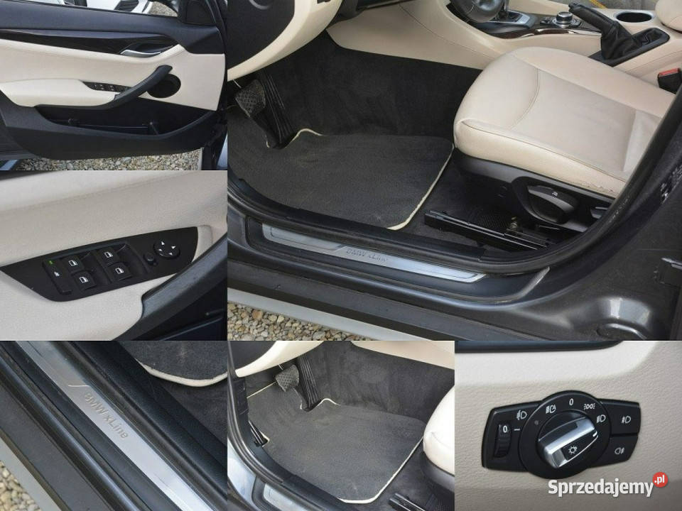 BMW X1 20D doinwestowany automat skóra gwarancja czujnik deszczu Sędziszów Małopolski