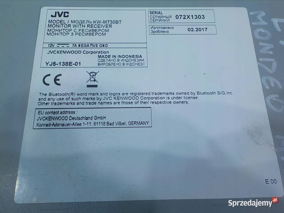 FORD MONDEO MK4 LIFT 16 B 13r HB 5D wyswietlacz Suków