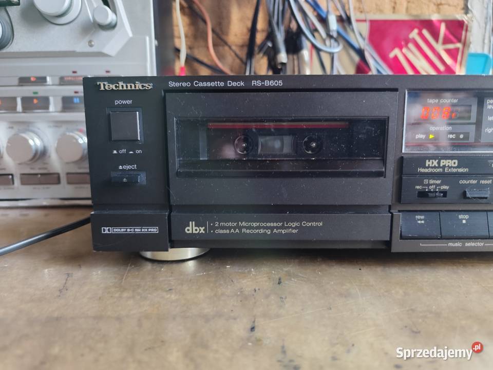 deck kasetowy Technics RSB 605 Mosty