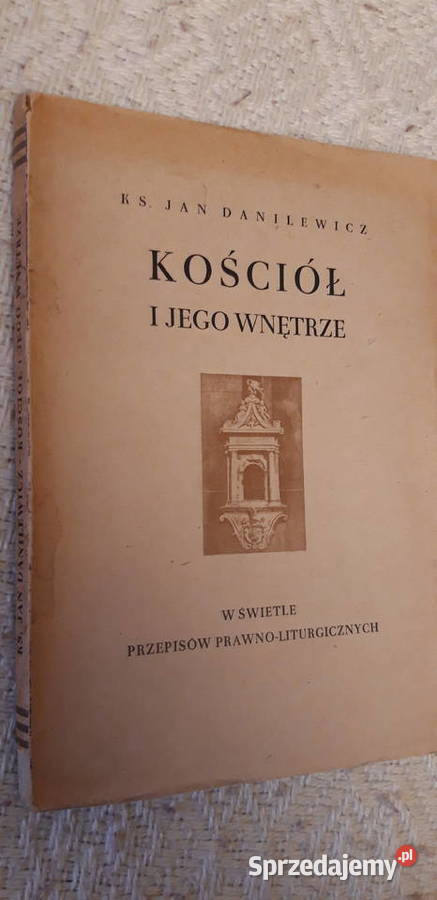 Kościół i jego wnętrze w świetle przepisów KsJ Antykwariat Iwno