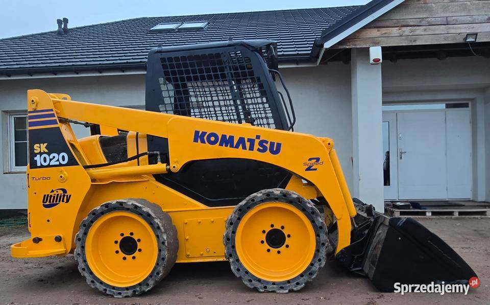 Komatsu sk1020 2011r ładowarka burtowa pod Żerdź sprzedam
