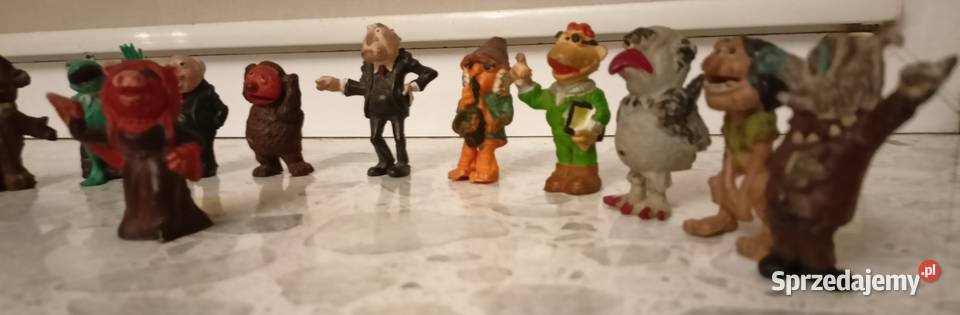 Stare figurki Muppetów PRL vintage 13 sztuk Kolekcje podkarpackie Rzeszów