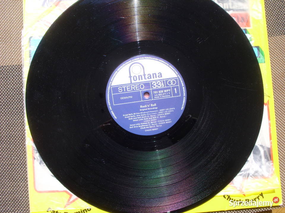 WINYL LP ROCK N ROLLF DOMINO CHBERRY LEE LEWIS Wołów