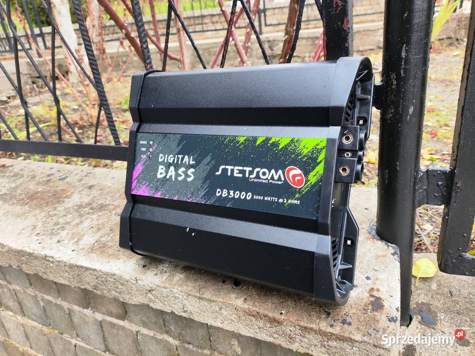 Wzmacniacz samochodowy 1 kanałowy monoblok śląskie