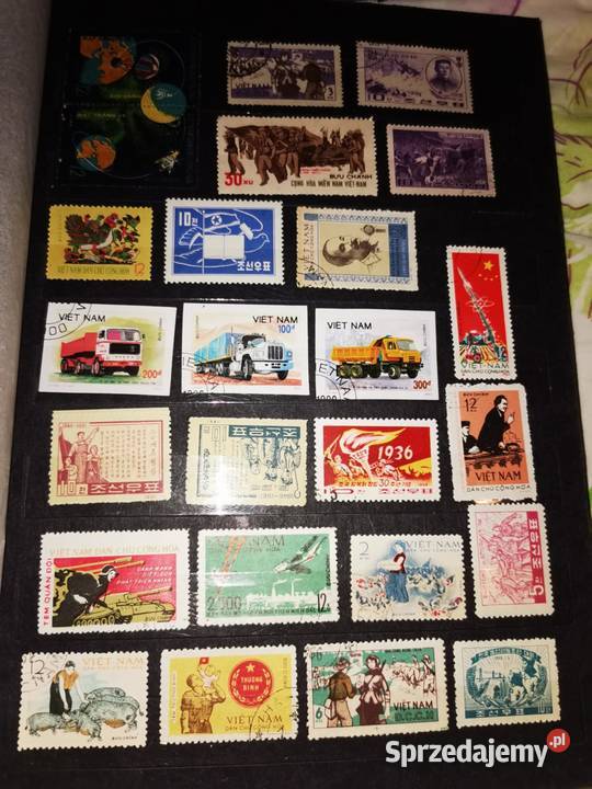 Znaczki Azjatyckie Filatelistyka Puławy