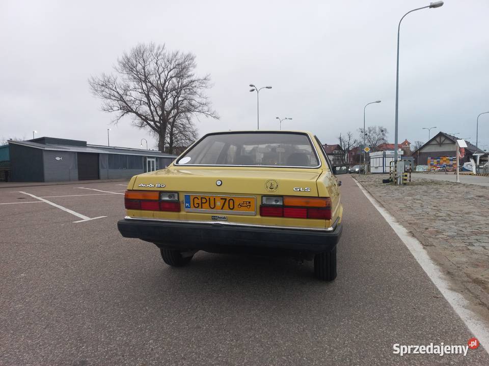 Audi 80 B2 GLS 16 gaźnik automat Jastarnia