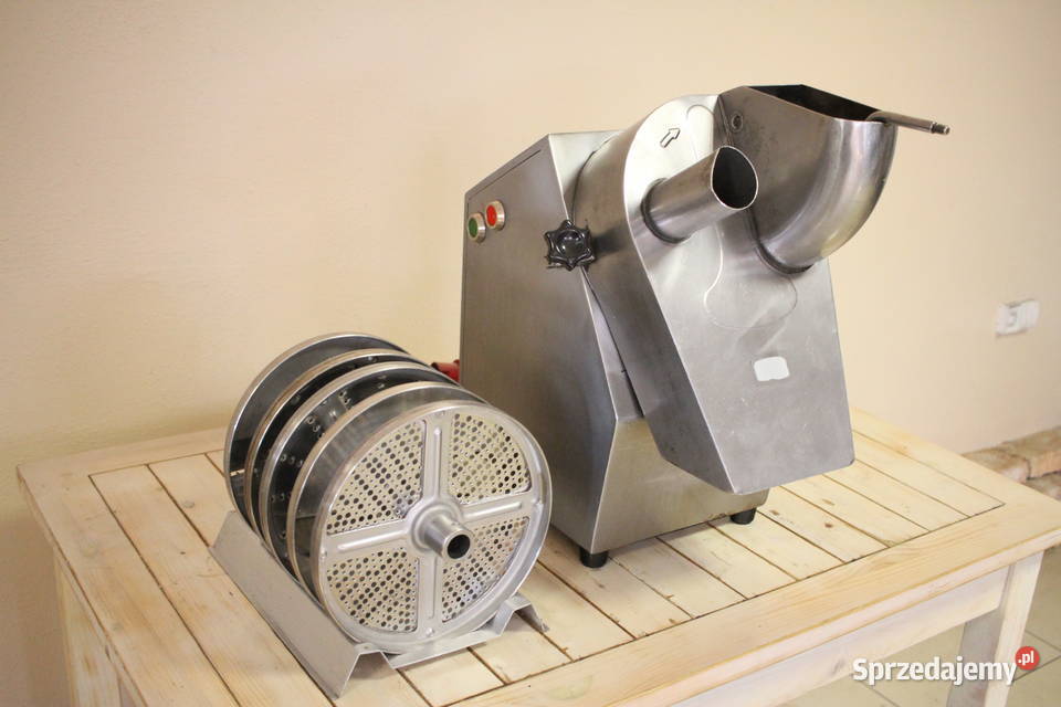 Szatkownica elektryczna do warzyw komplet tarcz Pszczyna