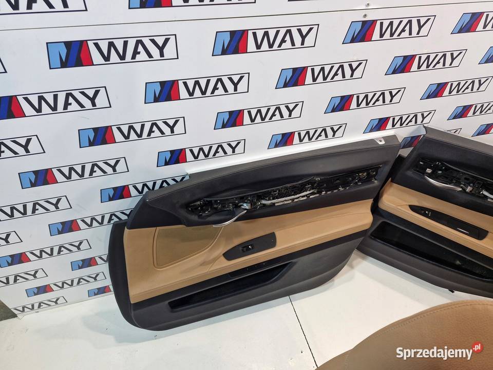 BMW 7 F01 FOTELE WNĘTRZE SKÓRA ELEKTRYCZNE osobowe Fotele i kanapy