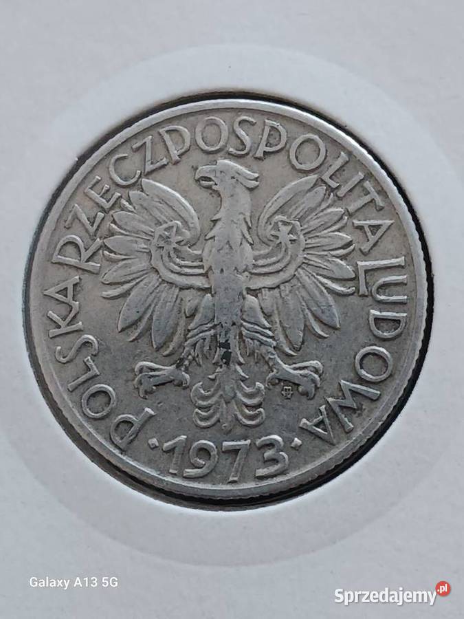 5 Złotych Rybak 1973 r 2 Konin