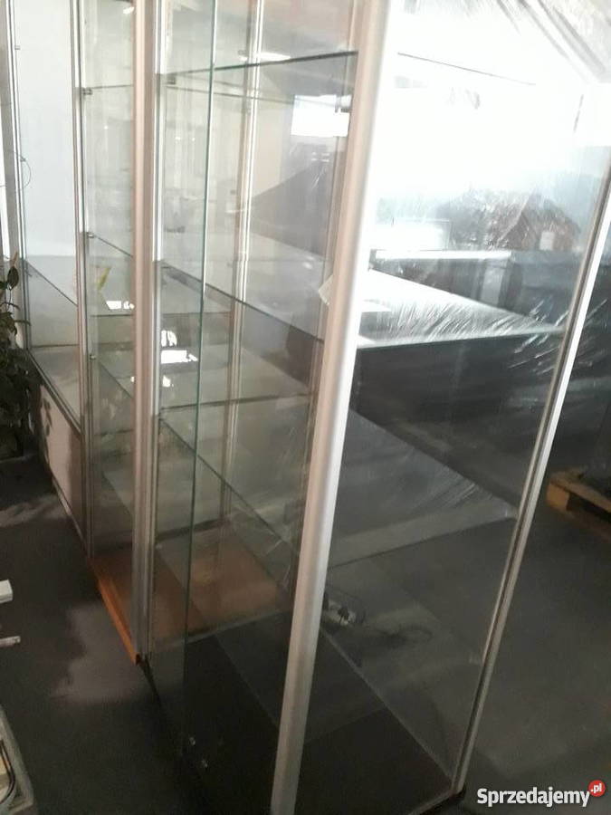 Witryny sklepowe wyprzedaż ekspozycji Kraków sprzedam