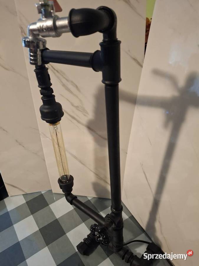 Lampa loft czarny mat Łódź sprzedam