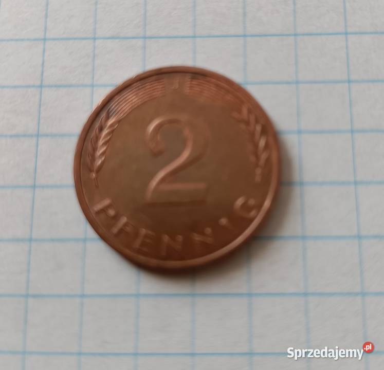 2 FENIGI 2 PFENNIG 1983 J NIEMCY Piszczac